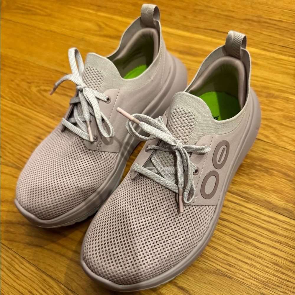 Oofos Oomy Stride Stardust Athletic Sneakers Size 7